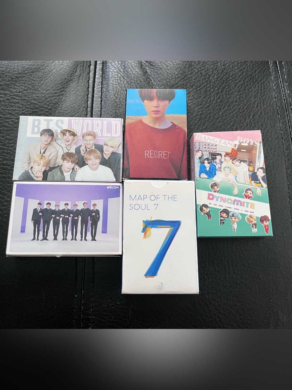 BTS Lomo Photocard Decks Lot Of 5